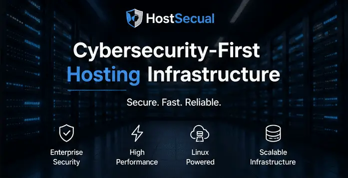 HostSecual cybersecurity-first hosting infrastructure
